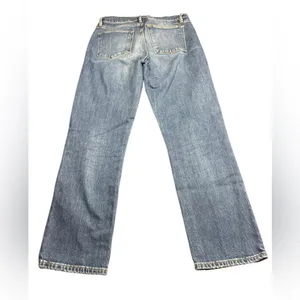 Frame Le High Straight Leg Denim Jeans Womens Size 26 Pintucked Boylston Wash thumbnail 4