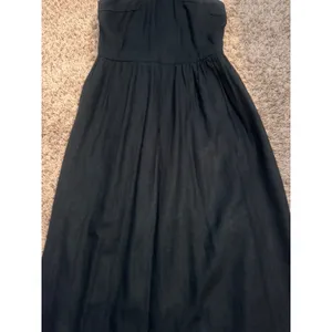 A New Day Black‎ Sleeveless Midi Dress XS Smocked Back thumbnail 2