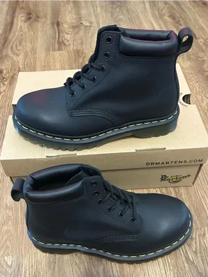 DR MARTENS 939 Ben black leather lace up boots shoes women’s 9 new thumbnail 7