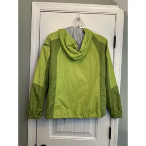 Free Country AthletX Series Women’s Green Hooded Full Zip Windbreaker Jacket M thumbnail 16