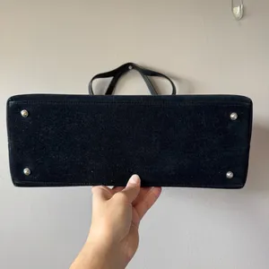 Kate Spade Women’s Vintage Y2K Black Corduroy Shoulder Bag‎ thumbnail 3