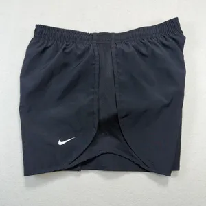 Nike Dri-FIT Tempo Womens Running Shorts Black Mesh Athletic Training Large thumbnail 4