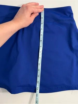 Champion Blue Athletic Skort with Teal Accents thumbnail 6