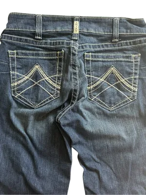 Ariat R.E.A.L. Straight Leg Jean size 29R western rodeo thumbnail 12