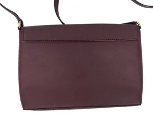 Kate Spade Maroon Leather Envelope Crossbody Bag thumbnail 3