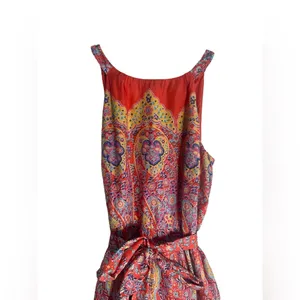 NEW Talbots Tiered Halter Maxi Dress - Medallion Print Size 6 thumbnail 5