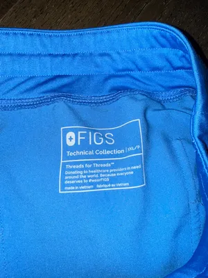 FIGS Capri Blue Scrub Set thumbnail 5