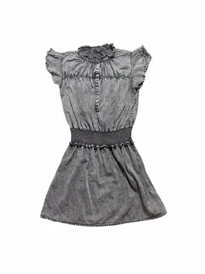 Rails Ladies Amina Mini Dress Black Acid Wash Size Small thumbnail 2
