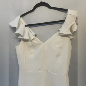 Amanda Uprichard Gimlet Ivory Romper Size Medium thumbnail 9