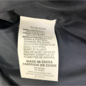 COLUMBIA Duck Down Puffer Jacket Women M Black Full Zip Light Everyday Travel thumbnail 9