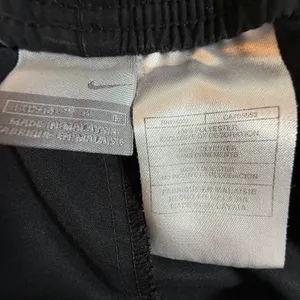 Nike Vintage Y2K Track Pants Black White Side Stripe Womens Athletic Size L Wide thumbnail 9
