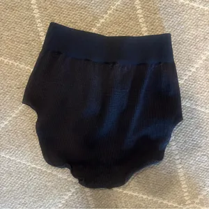 Free People Happiness Runs Brief Shorts in Washed Out Black thumbnail 5
