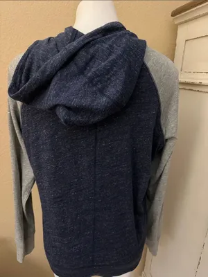 Nike Navy Hooded NFL Full Zipper Jacket thumbnail 6