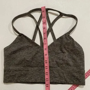 JoyLab Strappy Back Sports Bra Gray Heather Size M Medium thumbnail 5