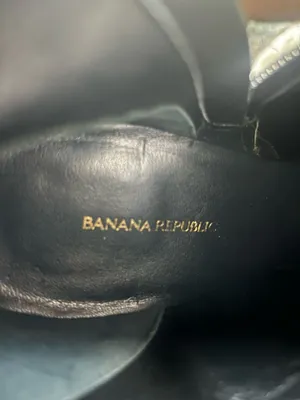 Banana Republic over the knee “Evie” black leather boots CIRCA 2007!! thumbnail 7