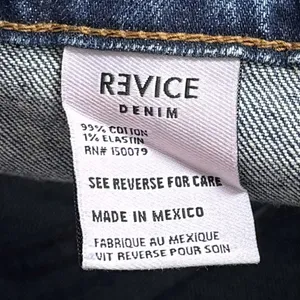 Revice NEW Low Rise Y2K Inspired Jeans Micro Pockets Festival‎ Academia 26 thumbnail 9