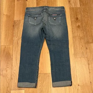 Hudson ginny‎ straight ankle w/ cuff Women's jeans 32 thumbnail 3