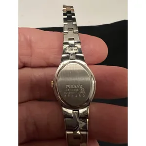 Vintage Pulsar Women's Two-Tone Quartz Watch Japan thumbnail 3