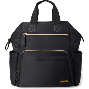Skip Hop Mainframe Wide Open Diaper Backpack Black thumbnail 1