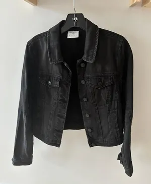 Cropped Jean Jacket thumbnail 3