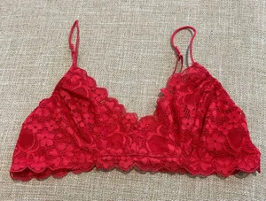 Red bralette Size L thumbnail 1