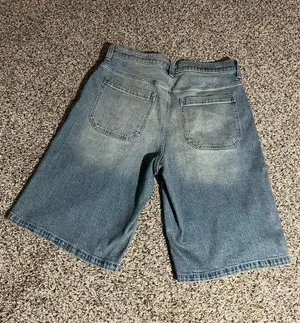 Light Blue Denim Shorts thumbnail 2