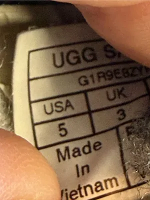 UGG Women's Fluff Slide II Leopard Sheepskin Slippers Size US 5 UK 3 thumbnail 5