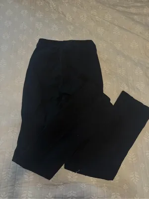 GAP Black High-Waist Trousers thumbnail 3