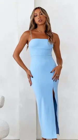 LULUS Formal Choice Maxi Dress - BLUE - XS thumbnail 1