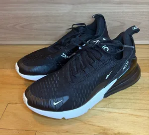 Nike Women's Air Max 270 Black Sneakers - Size 9 thumbnail 1