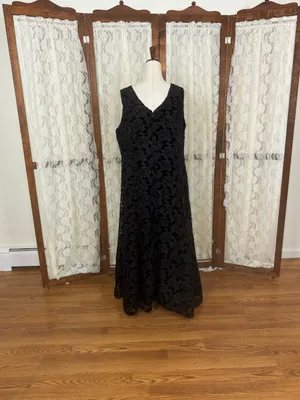 Beautiful Barisal Flocked Velvet Mother of The Bride Gown thumbnail 5