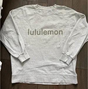 Lululemon Perfectly Oversized Crew Logo thumbnail 1