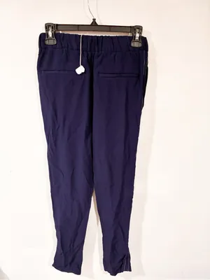 Marni Made in Italy Blue Pull on Size 40 Side Stripe Elastic Waist Pants thumbnail 4
