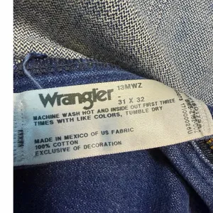 Wrangler Cut Off Denim Jean High Rise Shorts Frayed Hem thumbnail 6