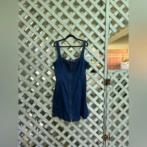 Gap Denim Zip-Front Mini Dress thumbnail 5