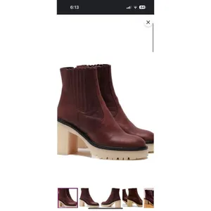 Free People James Chelsea Lug Sole Boot in Cherry Chocolate Sz 10 NWOT thumbnail 2