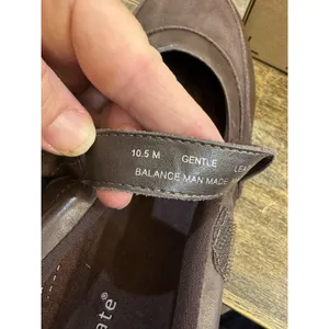 David Tate Women's Gentle Mary Jane Flat Sneaker Brown Size‎ 10.5 Medium thumbnail 10