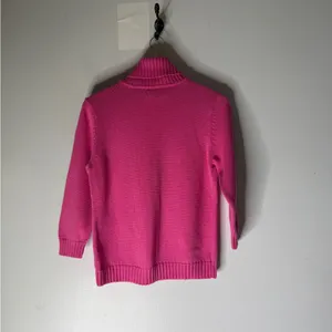 lauren ralph lauren Pink Turtleneck Cotton‎ Sweater Japan Large Preppy thumbnail 2