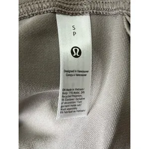 Lululemon Softstreme Pique Oversized Long-Sleeve Polo Shirt Warm Ash Grey Small thumbnail 6