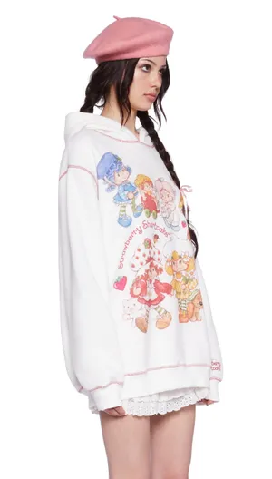 Dolls Kill X Strawberry Shortcake Sweetest Friends Graphic Hoodie size S thumbnail 8