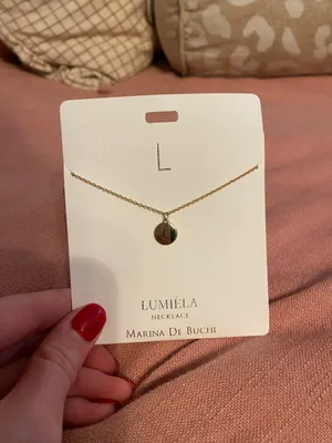 L Lumelia Necklace Gold thumbnail 1