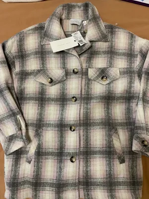 Flannel Shacket Jacket thumbnail 1