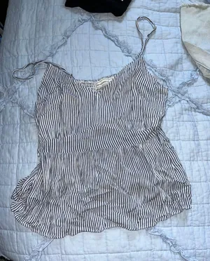 Abercrombie Striped Tank Top thumbnail 1