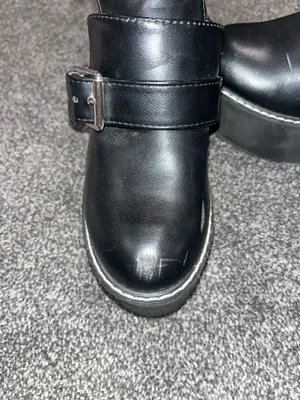 Chunky Heels Black Size 7 thumbnail 3