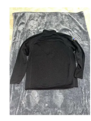 Patagonia Men’s XXL Black 1/4 Zip Fleece Pullover Jacket thumbnail 3