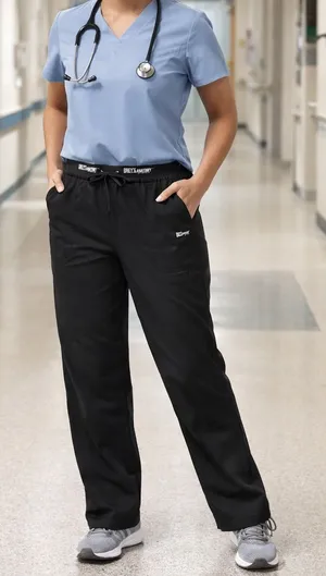 Grey’s Anatomy Active Scrub Pants • Black • XL • EUC thumbnail 1