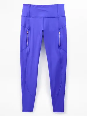 New Athleta 2X Plus Rainier Leggings Borealis Blue/Purple thumbnail 6