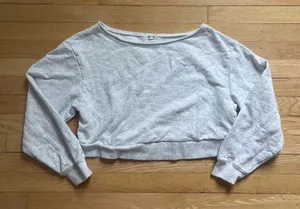 Garage Off-The-Shoulder Sweatshirt thumbnail 1