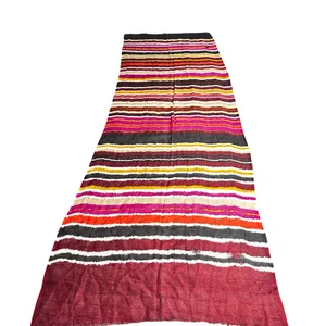 Ritual 100% Wool Multicolor Striped Oversized Scarf Wrap Shawl Boho NWT Multiple thumbnail 3