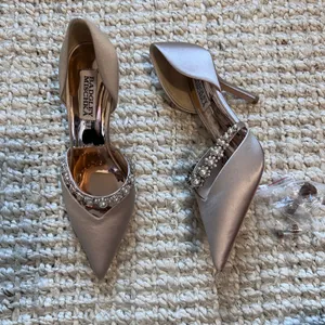 Badgley Mischka Nathalie heel sz 6 thumbnail 2